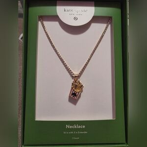 NEW Kate Spade X Target French Fry Tennis Necklace!